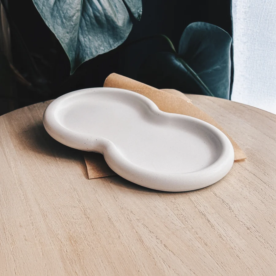 dekoracia doplnok z betonu home by candlenest