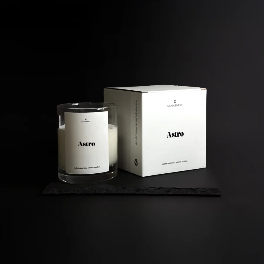 sviečka s esenciálnym olejom, s prírodnou silocou sviečka dreveným knôtom ručne odlievaná handmade sójová vonná sviečka s dreveným knôtom candlenest, sviečka odlievaná zo 100% prírodného sójového vosku