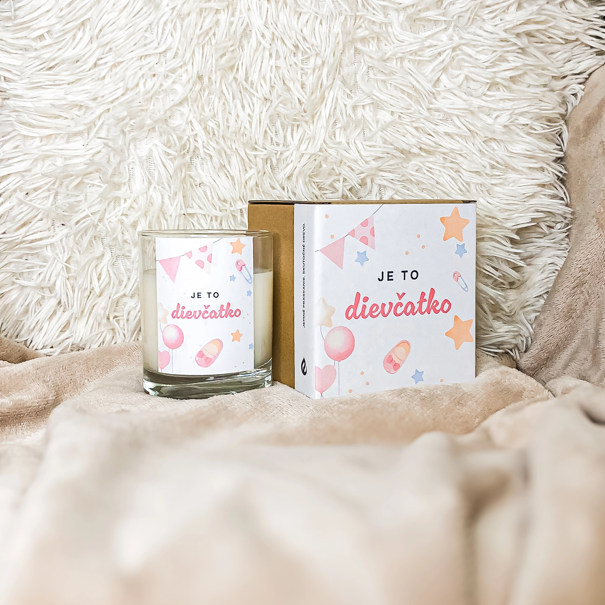 je to chlapcek sojova sviecka darcek na babyshower pre chlapceka