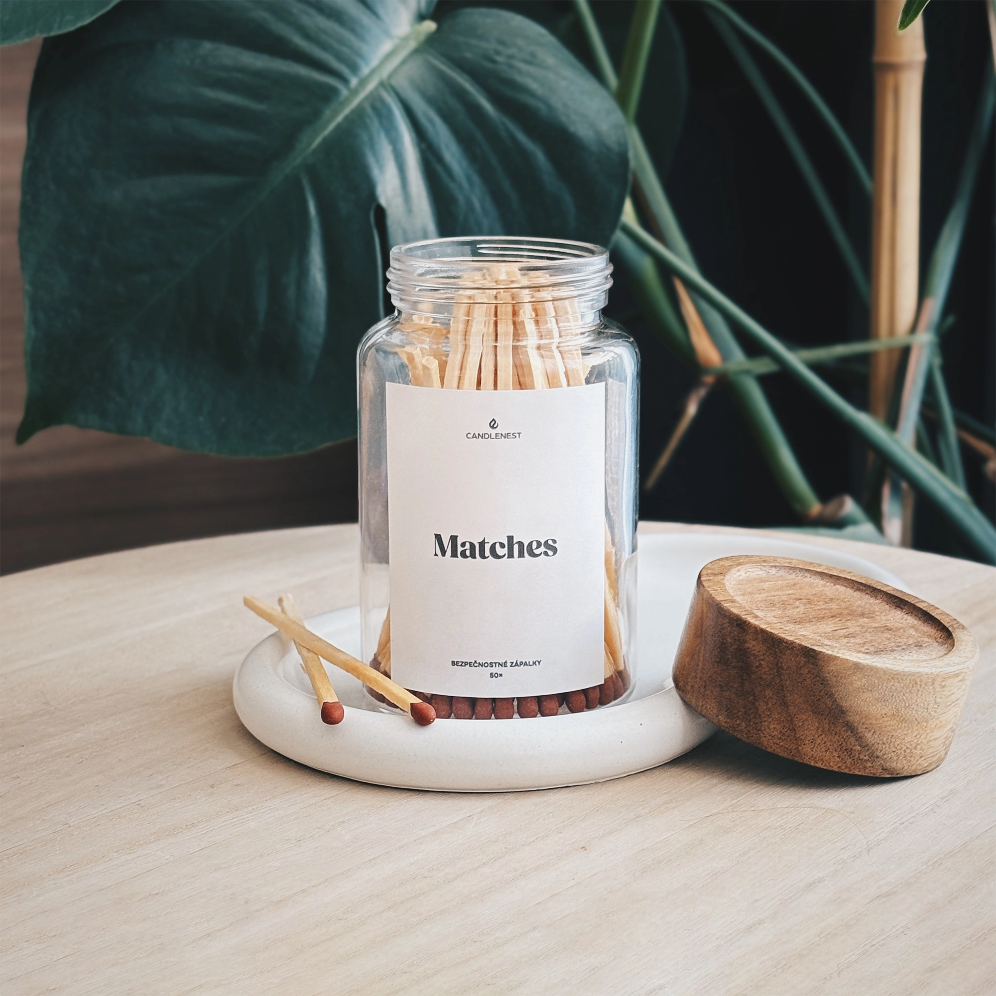 Zápalky v skle Matches
