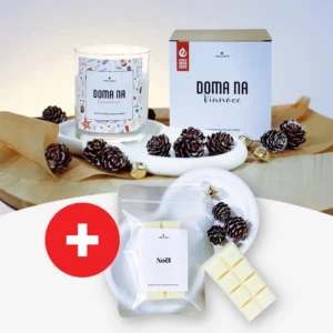 Doma na Vianoce + vonný vosk Noël