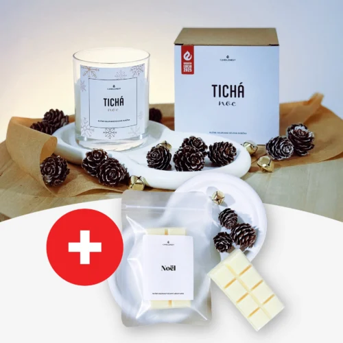 Tichá noc + vonný vosk Noël