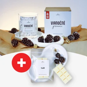 Vianočné prianie + vonný vosk Noël