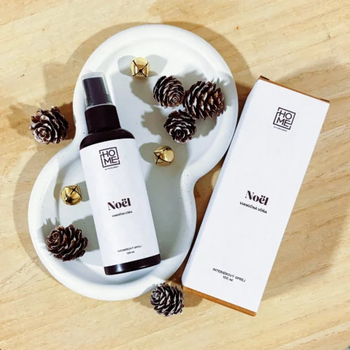 vianočný interiérový izbový sprej s vôňou vianoc candlenest